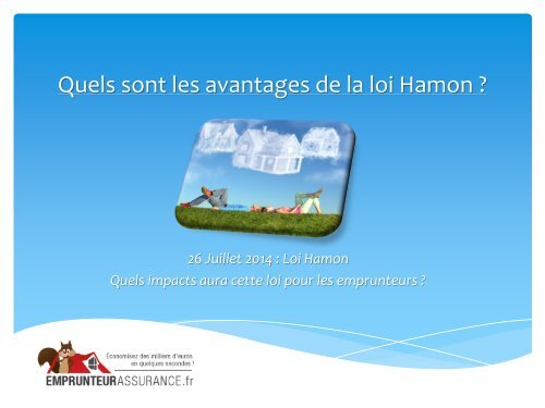 Quels sont les avantages de la loi Hamon ?