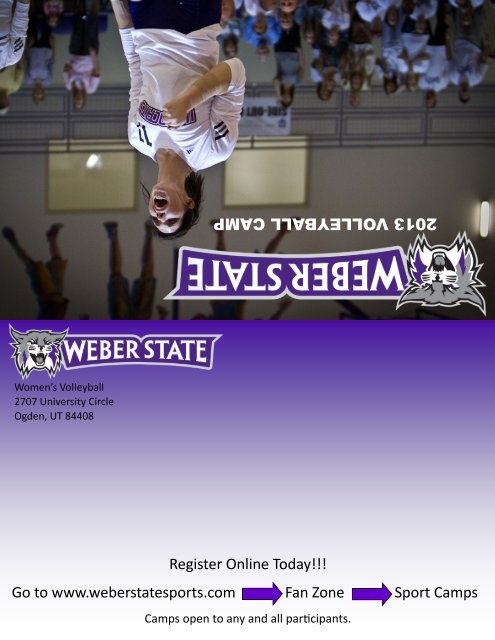 Volleyball Camp - Weber State University Athletics