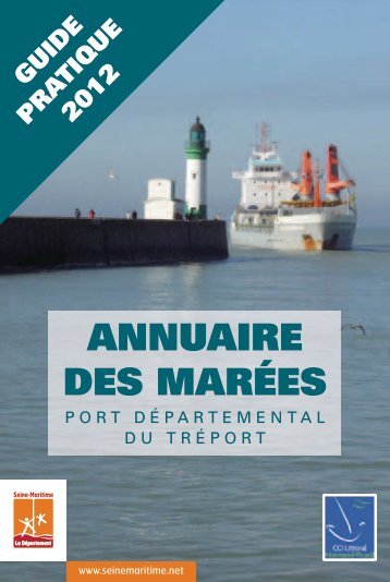 Annuaire des marÃ©es port dÃ©partemental du TrÃ©port