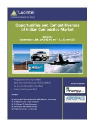 Opportunities and Competitiveness of Indian Composites ... - Lucintel