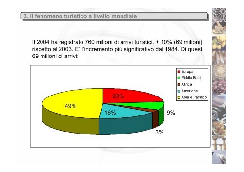 La domanda di turismo culturale e ambientale: Le tendenze ... - DpS