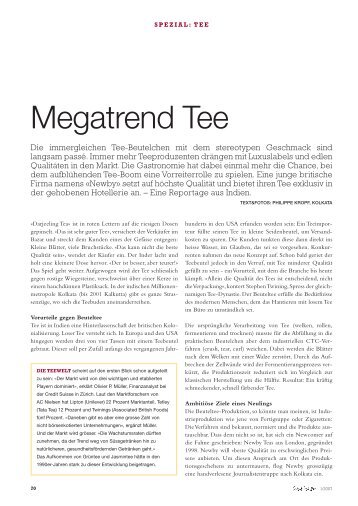 Megatrend Tee - Philippe Kropf