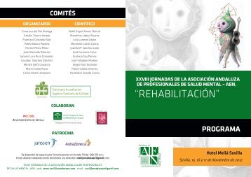 Programa definitivo. - Asociación Española de Neuropsiquiatría