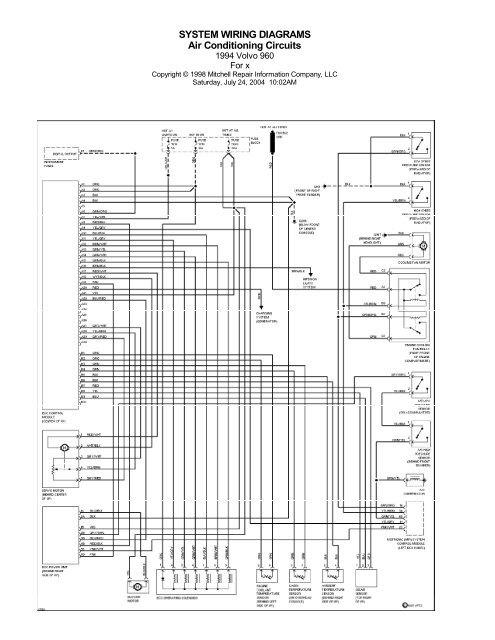 Volvo 240 Wiring Diagram 1989 | schematic and wiring diagram