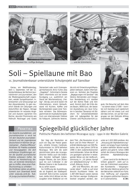 SPRACHROHR 5/2007