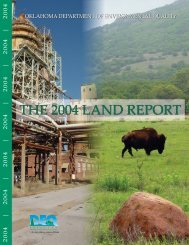 2004 Land Report - the Oklahoma Department of Environmental ...