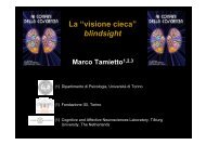 Ai Confini della Coscienza - Marco Tamietto - Fondazione Rosselli