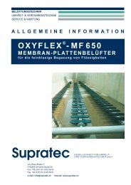 oxyflex -mf membran-plattenbelÃ¼fter - Supratec