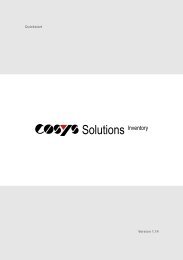 COSYS Solutions