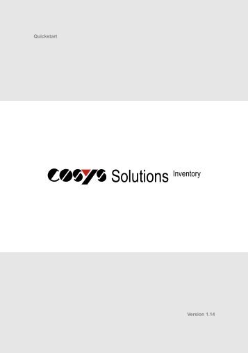 COSYS Solutions