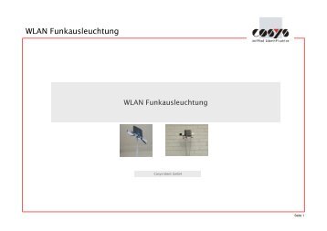 WLAN Funkausleuchtung