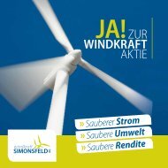 Investfolder Windkraft Simonsfeld Ag