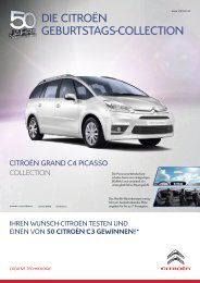 50 CITROËN C3 gewINNeN!