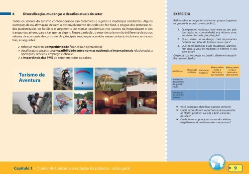 Manual para a Redução da Pobreza por meio do Turismo