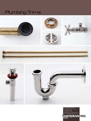 Plumbing Trims - Watermark Designs