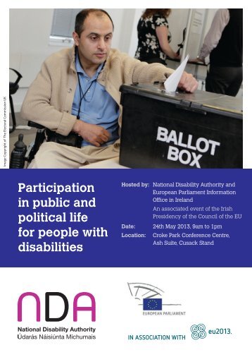 Conference Brochure - The National Disability Authority