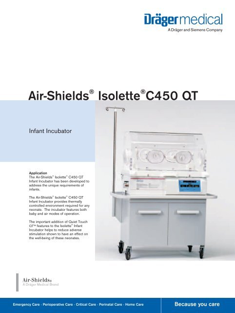 Air-Shields Isolette C450 QT - DRE Medical Equipment