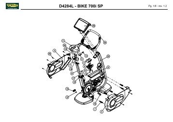 D4284L - BIKE 700i SP - Technogym