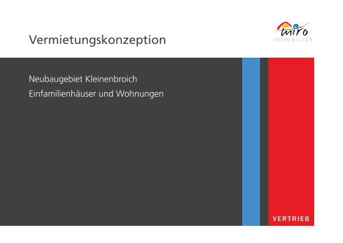 Vermietungskonzeption