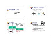 図形科学講義(第12回) 計算機における形状表現 CADの歴史 3次元CAD