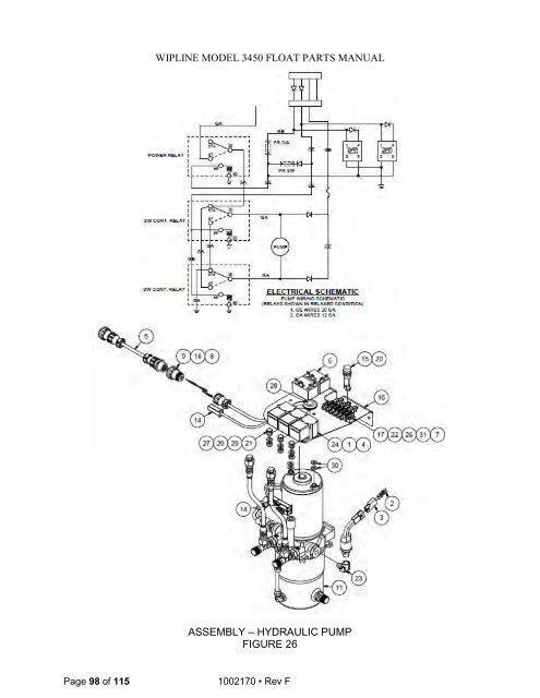 Model 3450 Parts Manual - Wipaire Inc.