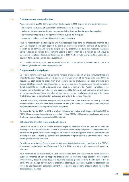 R a p p o rt d 'a ctiv itÃ© s 2 0 0 7 Rapport d'activitÃ©s 2007 - paperJam