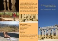 Mit Theater und Zelt durchs antike Griechenland - Martin Kramer