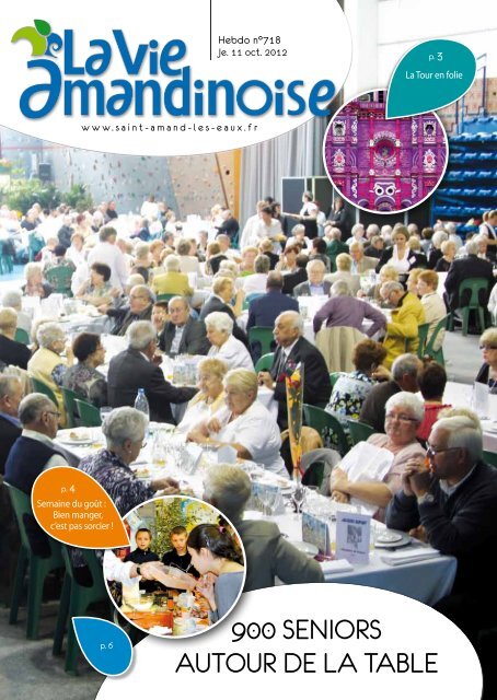 900 seniors autour de la table - Saint Amand les Eaux