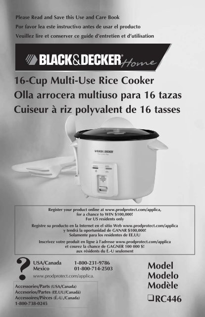 BLACK+DECKER RC436 7-Cup Dry/16-cup Cooked Rice Cooker, White