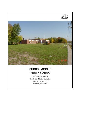 PRINCE CHARLES title - Algoma District School Board