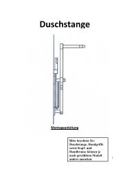 Montageanleitung für Duschstangen mit Kopf und ... - Hudson Reed