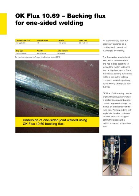 Submerged Arc Welding Technical Handbook - Esab