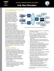 Link Host Simulator (LHS) - data link test tools