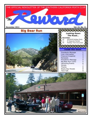 September 2011 - Southern California Miata Club