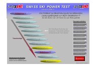 SWISS SKI POWER TEST - SKI TEAM Thunersee