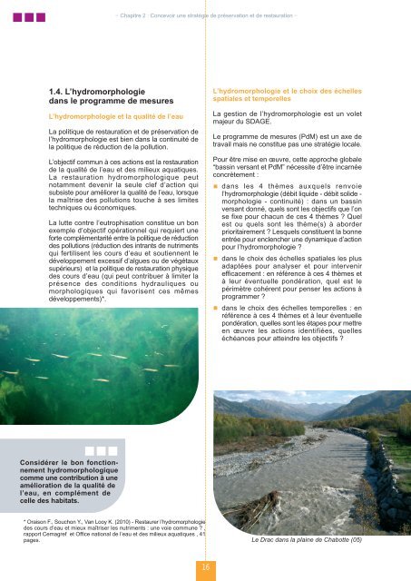 guide technique - Les documents techniques sur l'eau