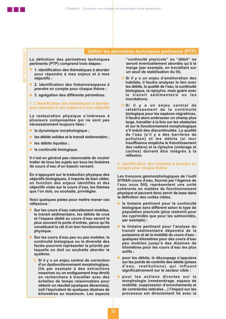 guide technique - Les documents techniques sur l'eau