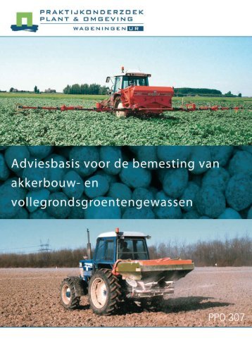 Adviesbasis bemesting akkerbouw - Kennisakker.nl