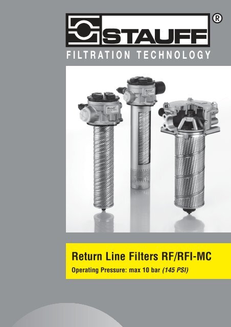 Return Line Filters RF-MC - STAUFF