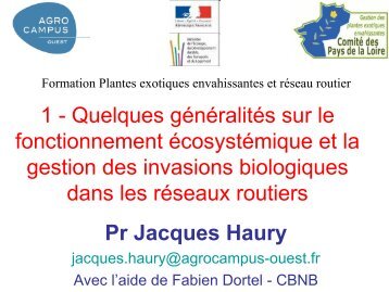 Jacques Haury - Agrocampus Ouest - Webissimo