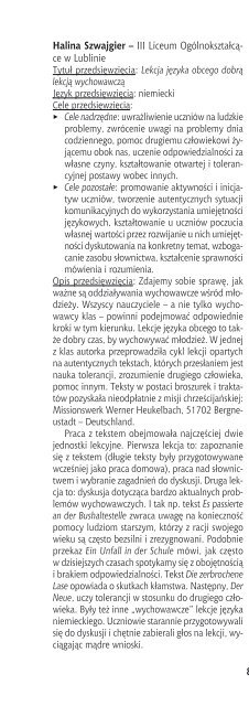 PrzeglÄdaj publikacjÄ - Biblioteka Cyfrowa OÅrodka Rozwoju Edukacji