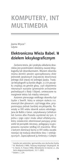 PrzeglÄdaj publikacjÄ - Biblioteka Cyfrowa OÅrodka Rozwoju Edukacji