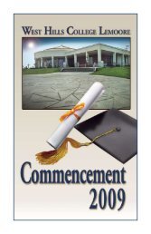 2009 - 2011 Academic Catalog - West Hills College