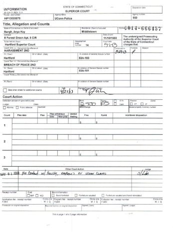 the affidavit in support of the arrest warrant