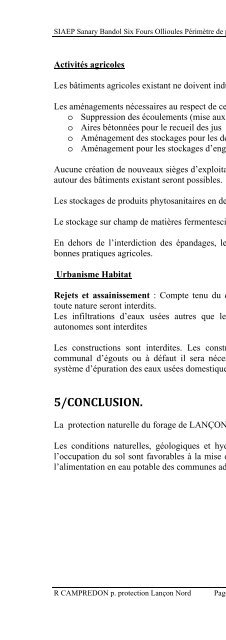 SERVITUDES.pdf - Sanary-sur-Mer