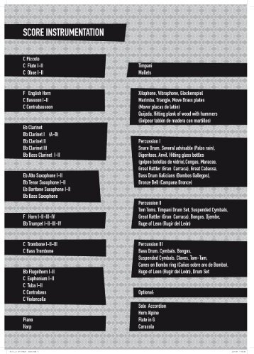 Partitura demo y plantilla instrumental - Rivera Editores