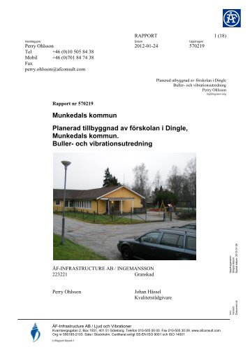 Buller- och vibrationsutredning.pdf - Munkedals kommun