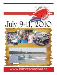 2010 Lobster Carnival - The Pictou Advocate