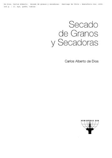 Secado de Granos y Secadoras