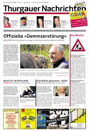 Offizielle Â«DammzerstÃ¶rungÂ» - Aktuelle Ausgabe